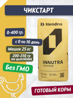 Чикстарт — готовый корм для цыплят-бройлеров