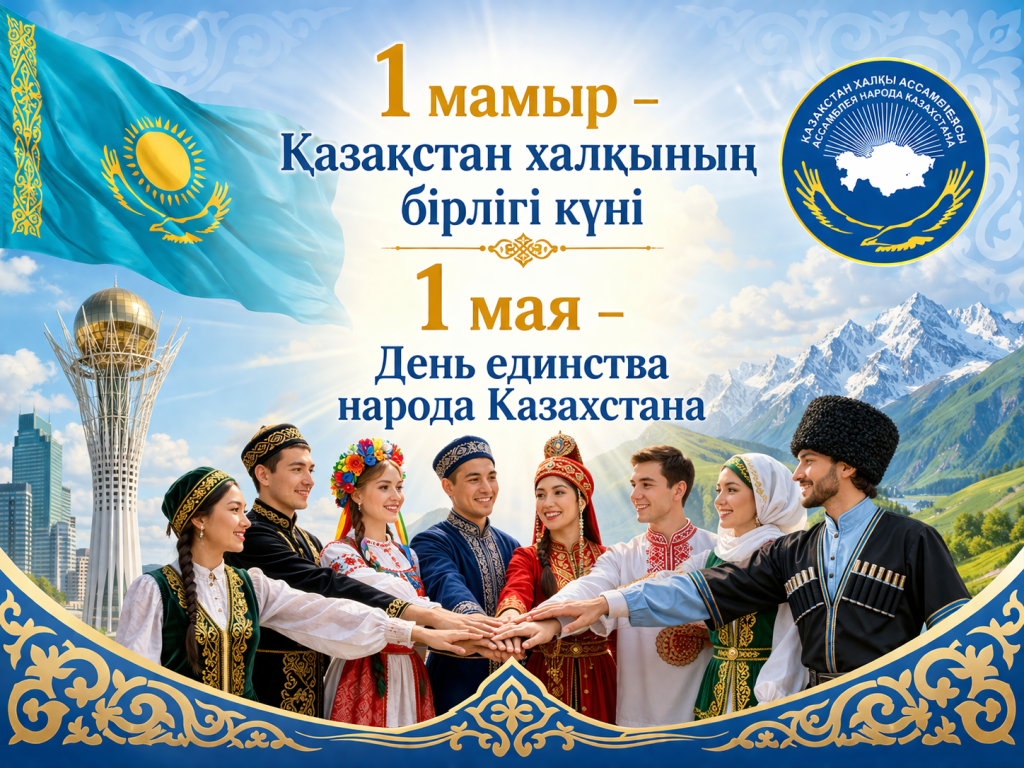 Қазақстан халқының бірлігі күні құтты болсын!