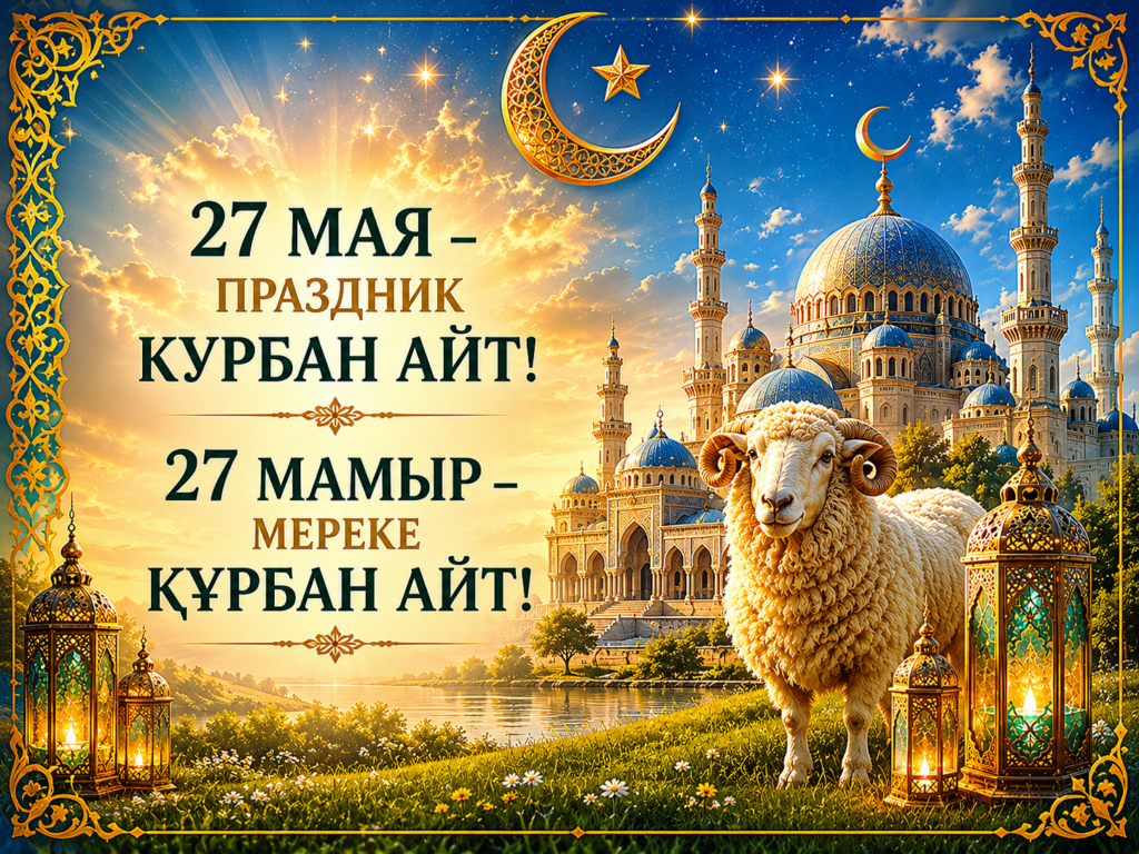 Құрбан Айт мерекесі құтты болсын!